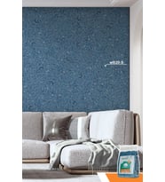 VENTRAWALL Isı Ve Ses Yalıtımlı Sürülen Duvar Kağıdı  Kendinden Yapışkanlı  Mavi B20- 1,5 Kg5m²