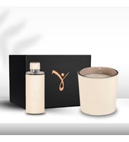 Deri Umut Bej Mum 1000gr & Deri Umut Bej Kolonya 250ml Hediye Seti