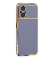 Newface Xiaomi Poco M5 Kılıf Volet Silikon - Mavi