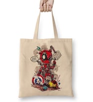 Deadpool Bez Çanta Uzun Saplı