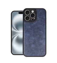 iPhone 16 Pro Kılıf Aras Deri Kapak - Lacivert