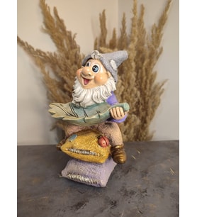 Minder Figürlü Gnome Şans Cücesi Dekoratif Obje & Biblo