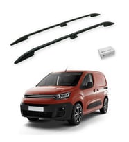 Turtle Citroen Berlingo 2019-2025 / Kısa Şasi Tavan Çıtası Crown Siyah