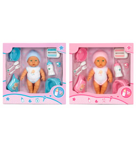 3823 Bakım Zamanı Sesli Gülen Ağlayan Bebek 32 cm
