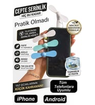 Tüm Telefonlara Uyumlu Cep Vantilatörü Fan Mini Soğutucu Tablet Powerbank İçin Pervane Vantilatör