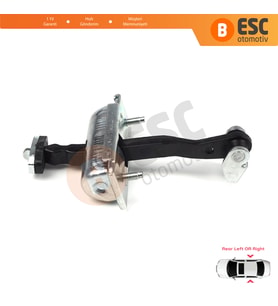 Ford Focus MK2 C-Max MK1 Kuga MK1 1641573 İçin Arka Sağ veya Sol Kapı Gergi Yayı