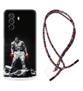 Huawei Nova Y70 Y90 Nova 9 SE  Kılıf Boyun Asklı Rasta Silikon Moon Baloon 1369