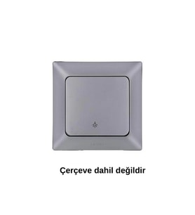 NE-AD Aras Light Anahtar - Gümüş