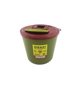 Sağlıklı ve güvenli 5 Lt Tıbbi Atık Kutusu, hijyenik kullanım için ideal