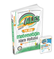 ALES Matematiğin Kara Kutusu Tek Kitap Konu Özetli Dijital Çözümlü Çıkmış Soru B