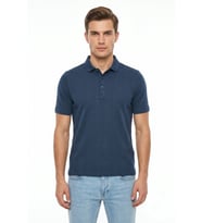 Erkek Polo Yaka Kısa Kollu Triko Tişört Regular Kalıp BGL-ST05561