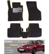TOYOTA AURİS (2015-2020) Uyumlu EVA Paspas Tam Set–Oto Paspas,Araca Özel,Kolay Montaj