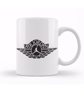 Jordan Logo Kupa Bardak Porselen