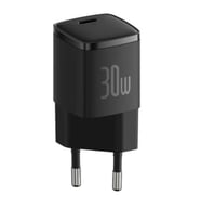 BASEUS CCXF000301 Cube Pro USB-C Hızlı Şarj Cihazı 30W Siyah