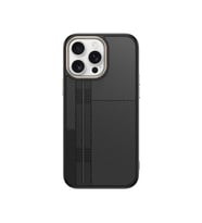 Apple iPhone 15 Pro Uyumlu Kılıf M-safe Şarj Özellikli Karbon Fiber Görünümlü Zore Antina Kapak (Siyah-Gri)