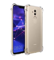 Huawei Mate 20 Lite Shock Absorbing Darbe Emicili Şeffaf Silikon Kılıf