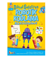 Locrk Çocuk - Dikkat Geliştiren Robotik Kodlama Aktiviteleri 6 Yaş