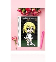 Judge Angels Anime Defter 1 Adet Özel Tasarım A4 Boyutu Telli Kareli Defter 21*29 Cm