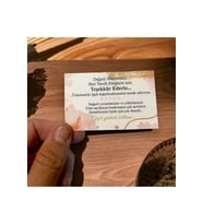 E-Ticaret Teşekkür Kartı 5x8 cm 100 Adet