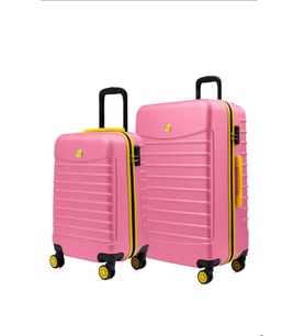 2'li Valiz Seti Orta Boy - Kabin Boy Rose 1168