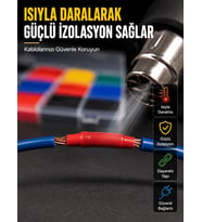 560 Makaron Seti Elektrik ve Elektronik Kablo İzolasyon Tamir Seti