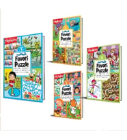 Highlights Puzzlemania Favori Puzzle 4'lü Set