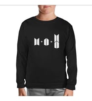 BTS - Bts + Army Siyah Çocuk Sweatshirt