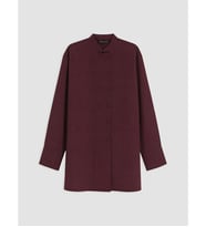 LCW Modest Bordo Hakim Yaka Kadın Gömlek Tunik