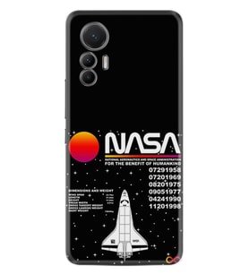 Xiaomi 12 Lite Kılıf Resimli Desenli Baskılı Silikon Nasa 2 1407