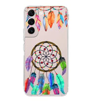 PrintiFy Galaxy S22 ile Uyumlu 1mm Slim Fit Nazar Boncuğu 6 Baskılı Şeffaf  Kılıf