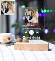Kendin Tasarla Kişiye Özel Spotify Plak Barkodlu