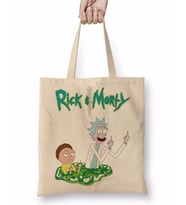 Cartoon Rick e Morty Bez Çanta Uzun Saplı