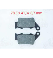 CF MOTO ARKA FREN DİSK BALATASI FA208-FA213 NK 250 KTM DUKE 390-690-790 RC 390 TAKIM