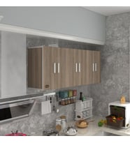 Kenzlife hazır mutfak zanobi crd 060*180*32 mutfak banyo dolabı kapaklı raflı (Karışık)
