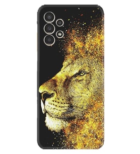 Samsung Galaxy M14 Kılıf Resimli Desenli Baskılı Silikon Leon 1323