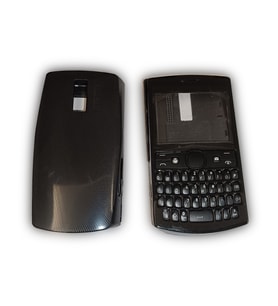 Nokia N205 Kapak Nokia 205 uyumlu Siyah Kapak ön Kapak Arka Kapak Tuş Takımı