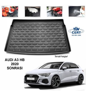Audi A3 HB Bagaj Havuzu Paspası 2020 Sonrası