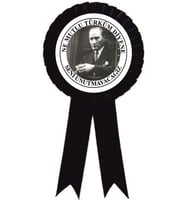 10 kasım atatürk saten kokart 10 adet