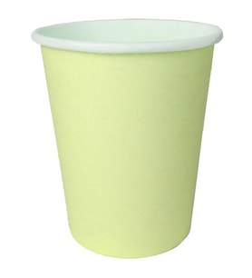 BARDAK KARTON MAKARON VANİLYA SARI 8 OZ PK:8-