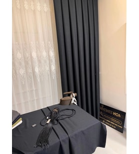 NİVEMESHOME ANTRASİT 140X220 KETEN MASA ÖRTÜSÜ