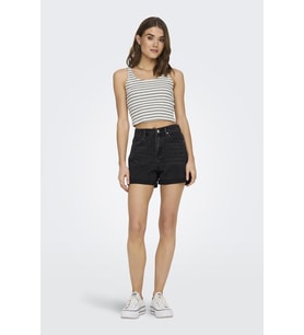 ONLY ONLPHINE DNM SHORTS MAS0003 NOOS 15196226 (Koyu Gri)