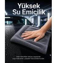 Mikrofiber Tank Bezi Araç İç Ve Dış Temizlik İçin Çizmez Yumuşak Kurulama Bezi