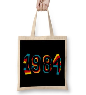 Must Read Book Covers 1984 Bez Çanta Uzun Saplı
