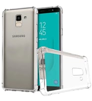 Galaxy J6 2018 J600 Darbe Emici Şeffaf Silikon Kılıf-(5775) - SSSSSS2938-2384