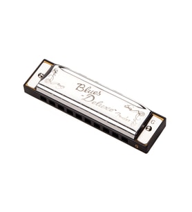 Fender 0990701002 Blues Deluxe Sol (G) Majör Mızıka Derin ve Zengin Alt Tonlar ile Blues Ritimleri İçin İdeal Seçim