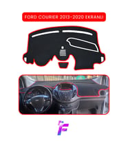 FORD COURİER EKRANLI (2013-2020) Torpido Örtüsü Güneşten Korur Kolay Montaj Tam Uyum TB69