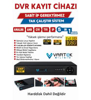 4 KANAL ULTRA HD H265 DVR KAYIT CİHAZI -HAREKET- ARAÇ ve İNSAN ALGILAMA