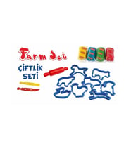 ERN-588 HEROES ORTA KUTULU ÇİFTLİK OYUN HAMURU SETİ