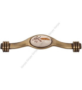Alanya Porselen Kulp Antik 128mm (2 Adet) (Bakır)