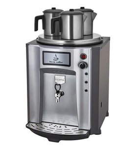 Remta Premium Otomatik Su Alma 40 Litre Üç Demlikli Çay Kazanı Makinesi